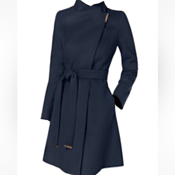Michael Kors Jackets & Blazers - Michael Kors Asymmetrical Belted Coat